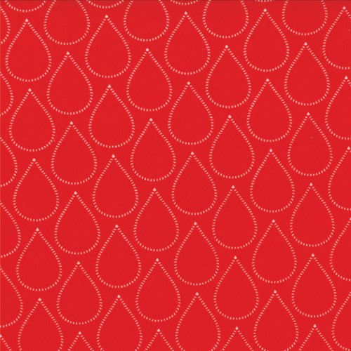 Raindrops in Red