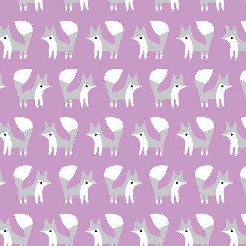 Foxes in Orchid