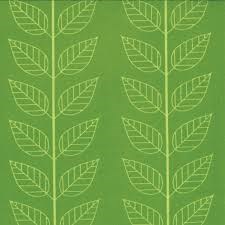 Leafy Stripe in Lime Green