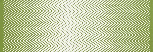 Ombre Chevron in Lime Green