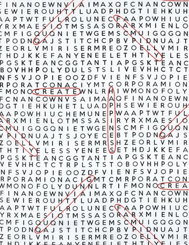 Word Search in White