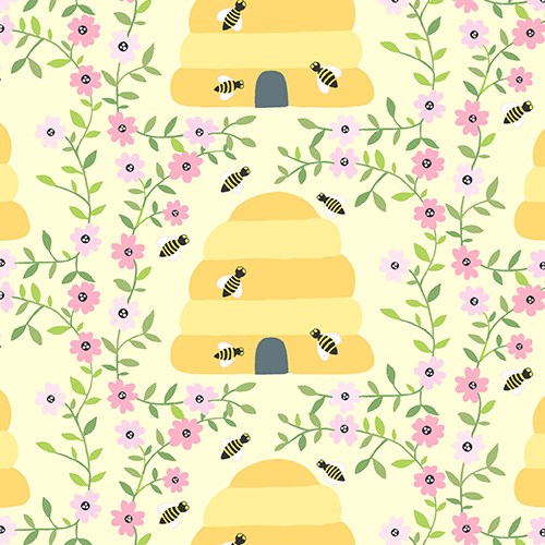 Busy Bees in Yellow