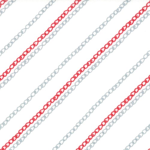Bias Stripes in Redwork Needle