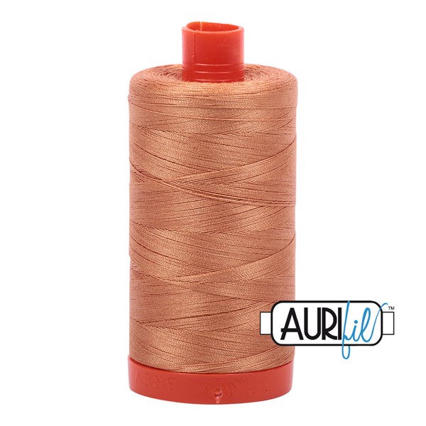 Aurifil 50wt Thread | 1422 Yards - Caramel 2210