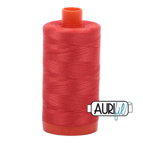 Aurifil 50wt Thread | 1422 Yards - Light Red Yellow 2277