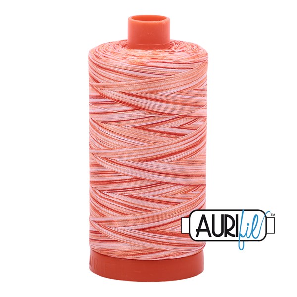 Aurifil 50wt Thread | 1422 Yards - Variegated Mango Mist 4659