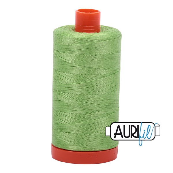 Aurifil 50wt Thread | 1422 Yards - Shining Green 5017