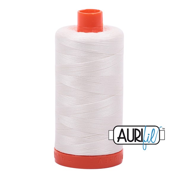 Aurifil 50wt Thread | 1422 Yards - Chalk 2026