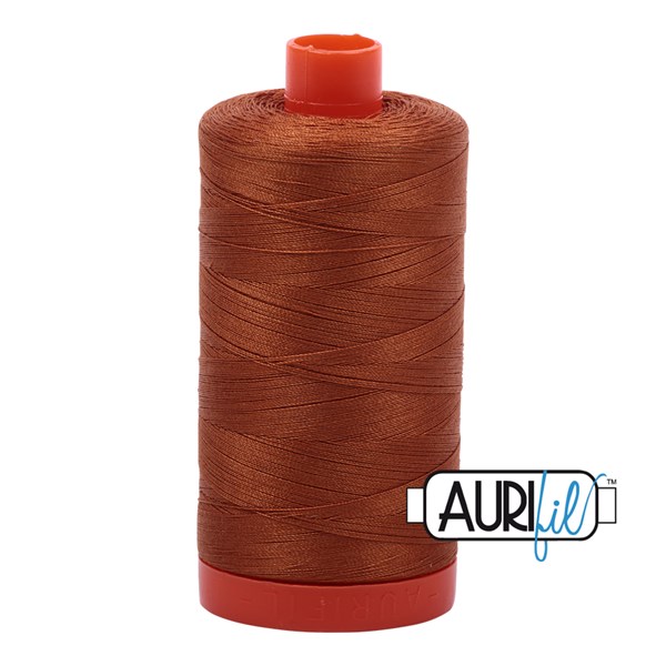 Aurifil 50wt Thread | 1422 Yards - Cinnamon 2155