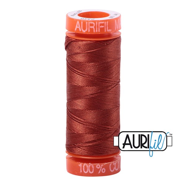 Aurifil 50wt Thread | 220 Yards - Copper 2350