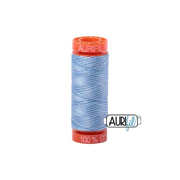 Aurifil 50wt Thread | 220 Yards - Stone Washed Denim 3770