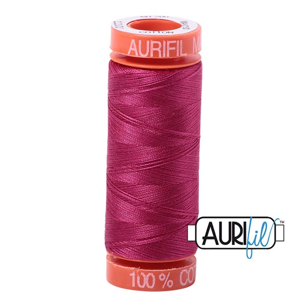Aurifil 50wt Thread | 220 Yards - Red Plum 1100