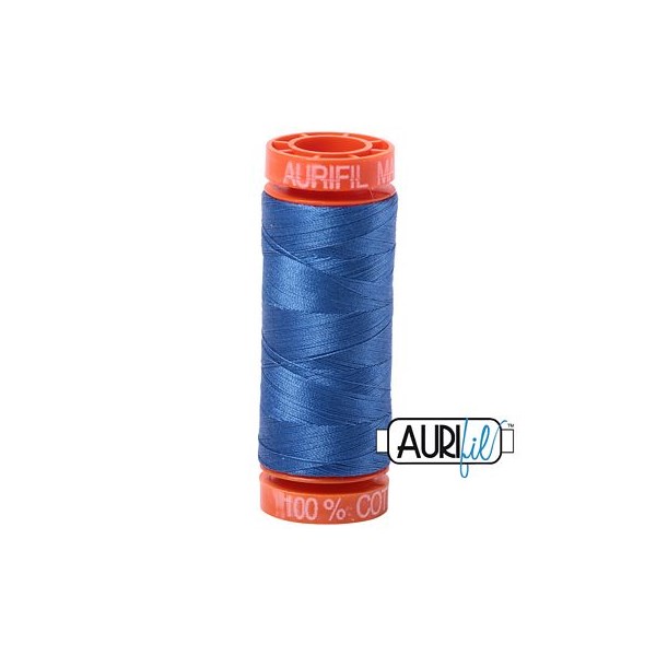 Aurifil 50wt Thread | 220 Yards - Peacock Blue 6738