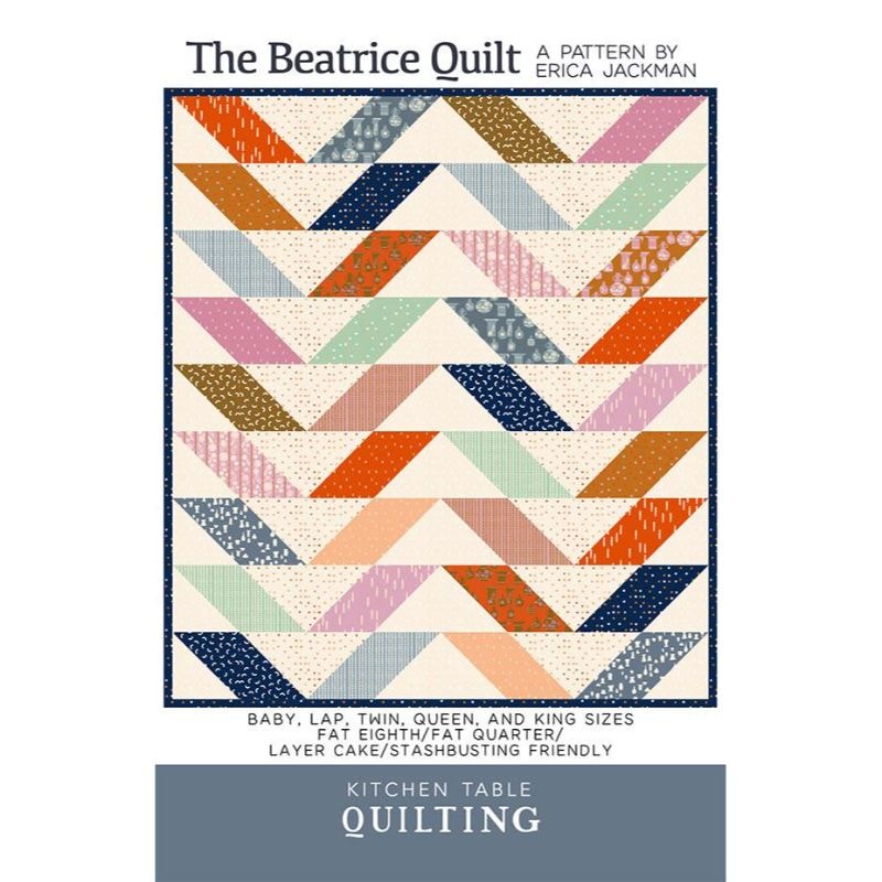 The Beatrice Quilt Pattern | Kitchen Table Quilting