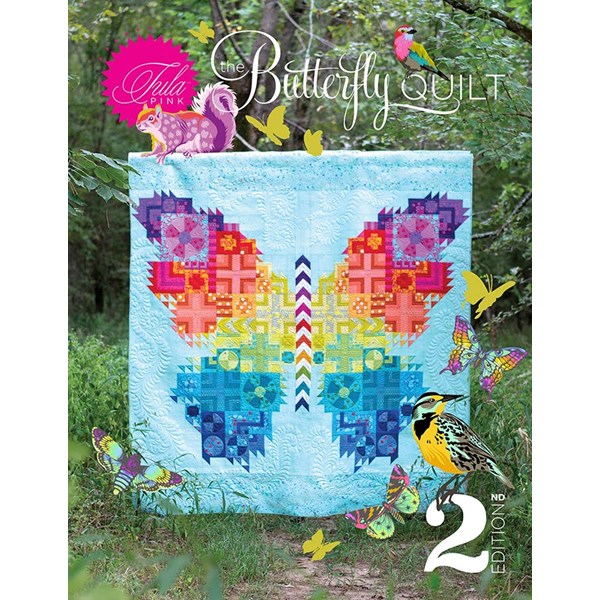 Butterfly 2.0 Quilt Kit | True Colors | Tula Pink - Pattern Included