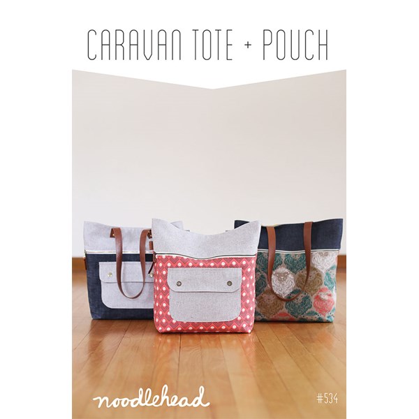 Caravan Tote & Pouch Pattern by Noodlehead