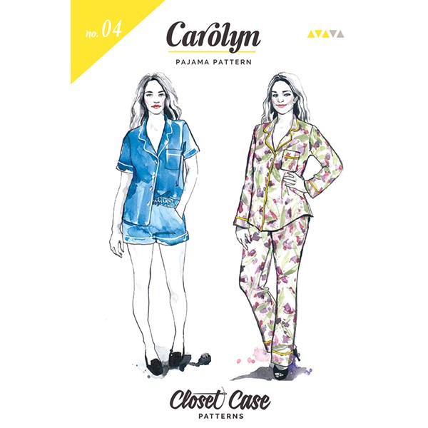Carolyn Pajama Pattern by Closet Core Patterns