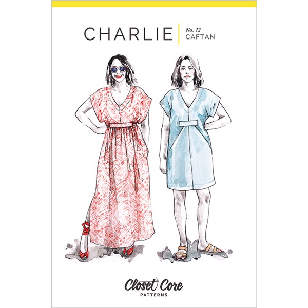 Charlie Caftan Pattern by Closet Core Patterns
