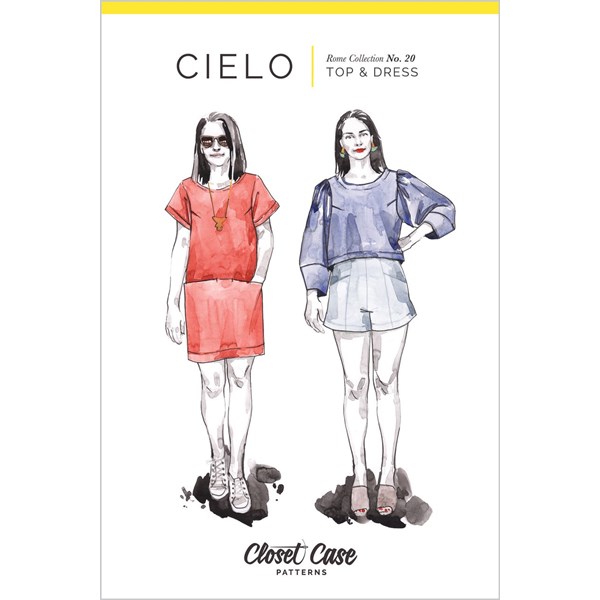 Cielo Top & Dress Pattern by Closet Core Patterns