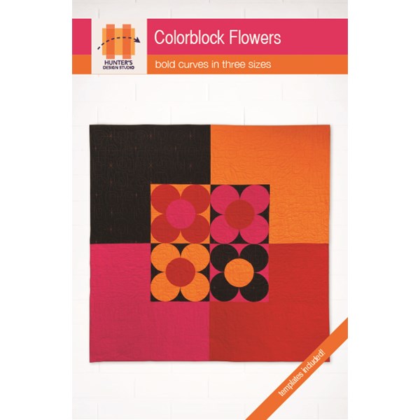 Colorblock Flowers Quilt Pattern | Sam Hunter