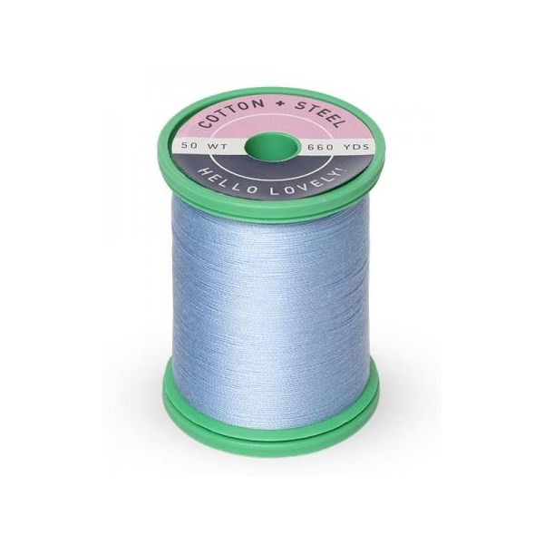Cotton + Steel Thread 50wt | 600 Yards - Heron Blue