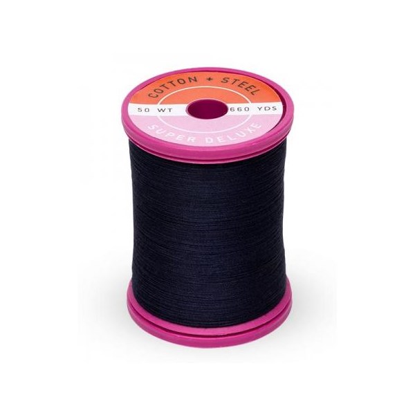 Cotton + Steel Thread 50wt | 600 Yards - Dark Navy