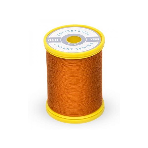 Cotton + Steel Thread 50wt | 600 Yards - Pumpkin Pie