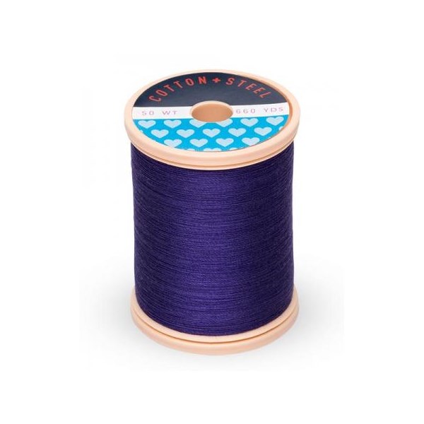 Cotton + Steel Thread 50wt | 600 Yards - Royal Purple