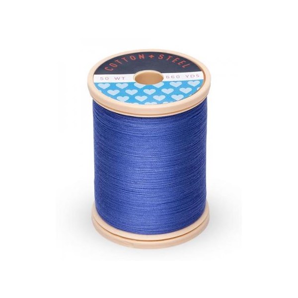 Cotton + Steel Thread 50wt | 600 Yards - Dk. Periwinkle