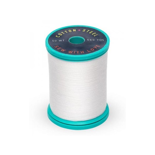 Cotton + Steel Thread 50wt | 600 Yards - Soft White