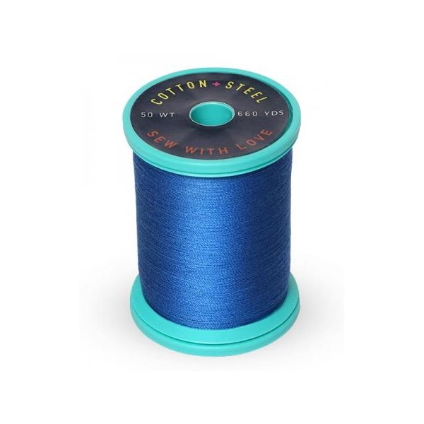 Cotton + Steel Thread 50wt | 600 Yards - Dk. Sapphire