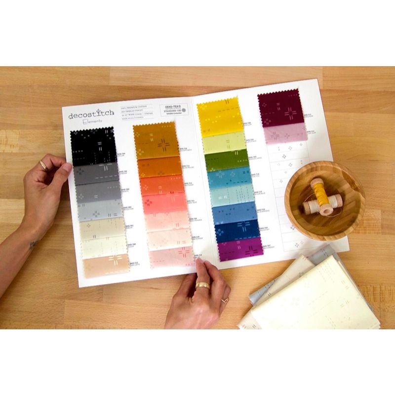 Art Gallery Decostitch Elements Color Card