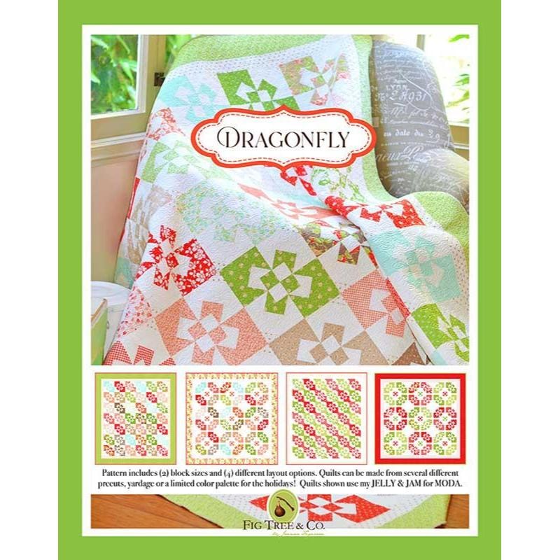 Dragonfly Quilt Pattern | Fig Tree & Co.