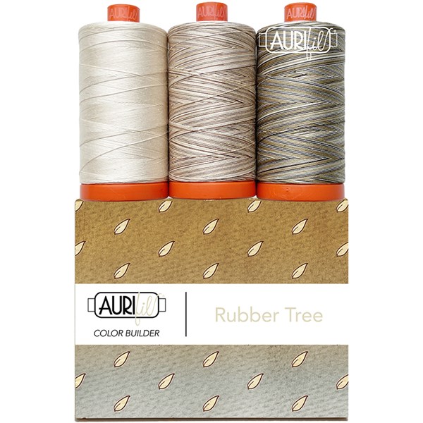 Flora Aurifil Color Builder 50wt - Rubber Tree