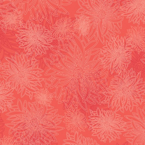 Floral Elements - Coral