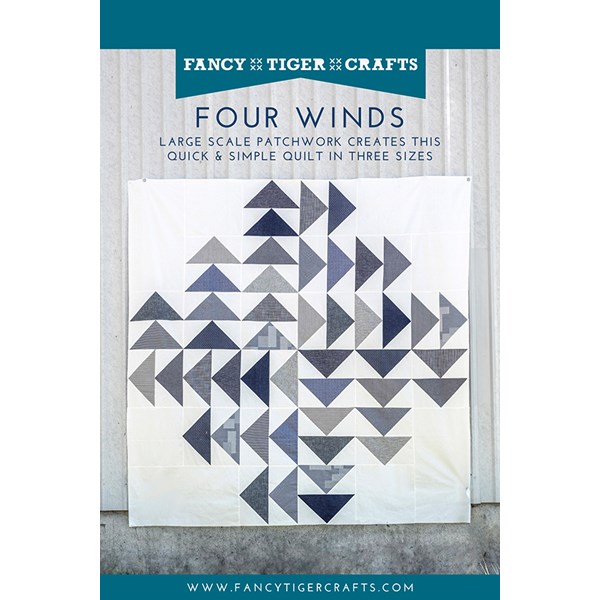 Four Winds Quilt Pattern by Fancy Tiger Crafts