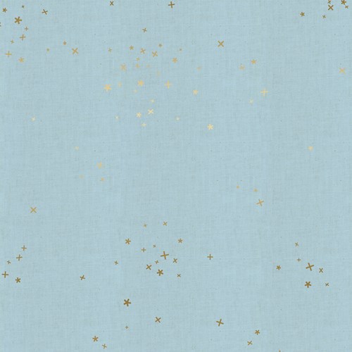 Freckles - Baby Blues Unbleached Metallic