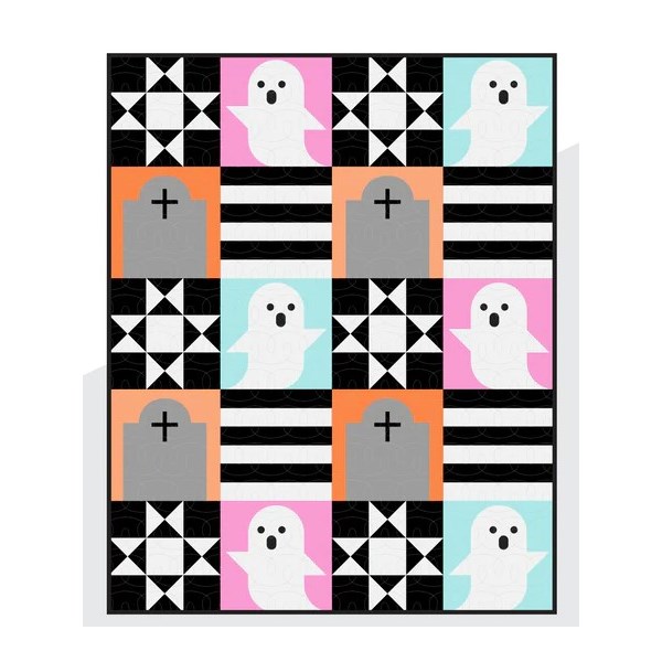 Ghost in the Graveyard Quilt Pattern | Corinne Sovey