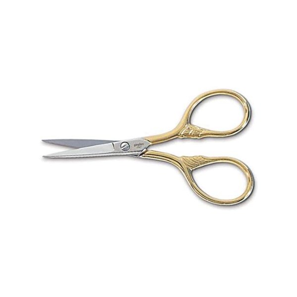 Gingher Embroidery Scissors - 3.5" Lion's Tail