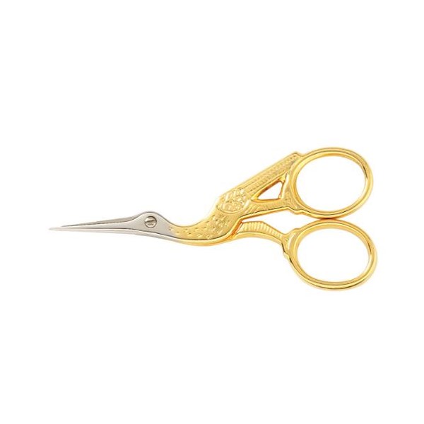 Gingher Embroidery Scissors - 3.5" Stork
