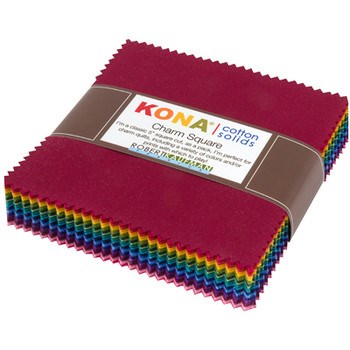 Kona Cotton Dark Colorstory Charm Pack