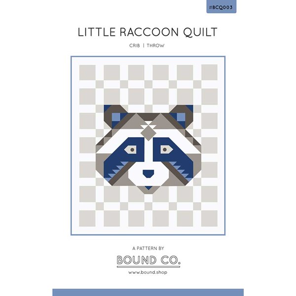 Little Raccoon Quilt Pattern | Bound Co.