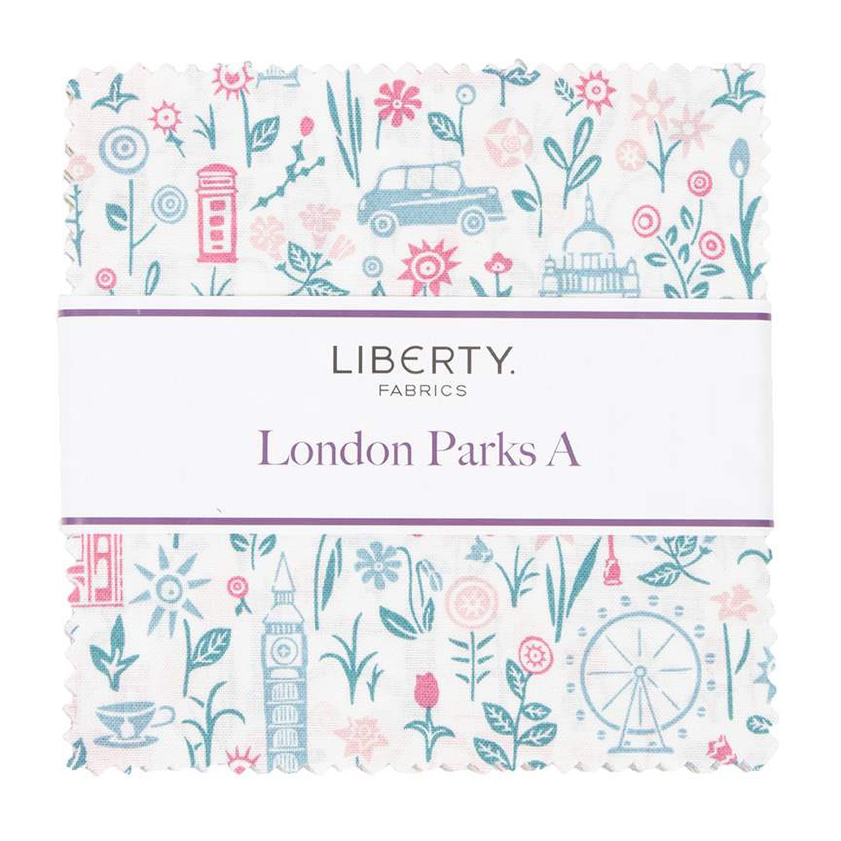 London Parks 5" Stacker | Liberty Fabrics | 42 PCs - A