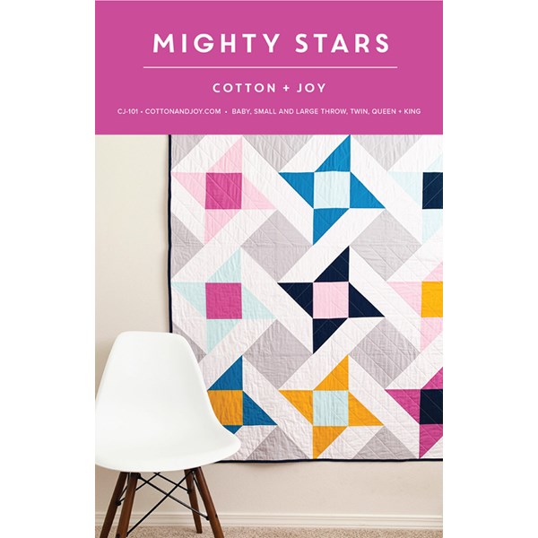Mighty Stars Quilt Pattern by Cotton+Joy