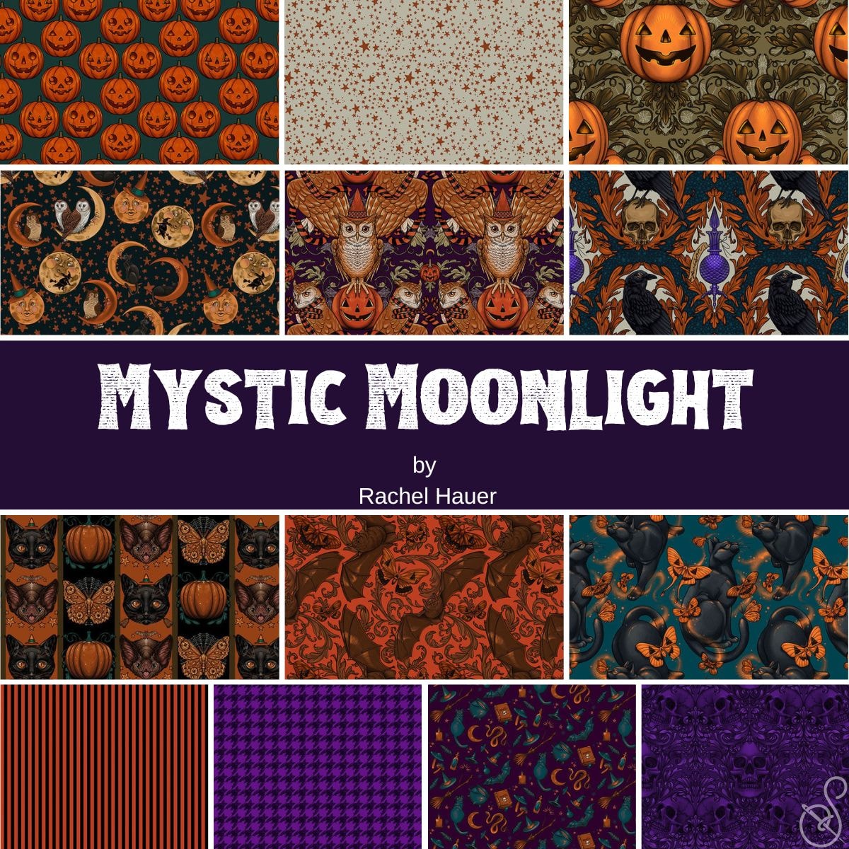 Mystic Moonlight Fat Quarter Bundle | Rachel Hauer | 13 FQs