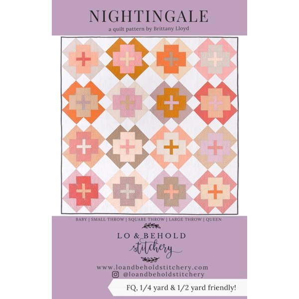 Nightingale Quilt Pattern | Lo & Behold Stitchery