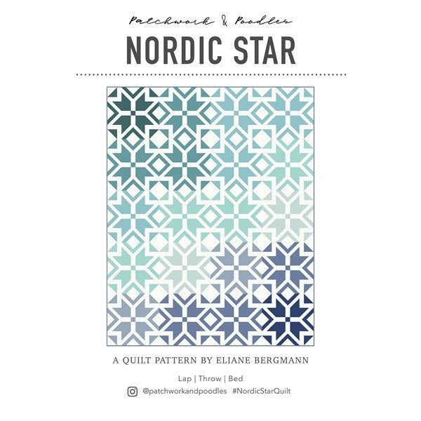Nordic Star Quilt Pattern | Patchwork and Poodles