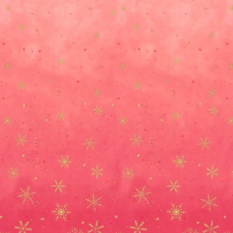Ombre Flurries - Hot Pink