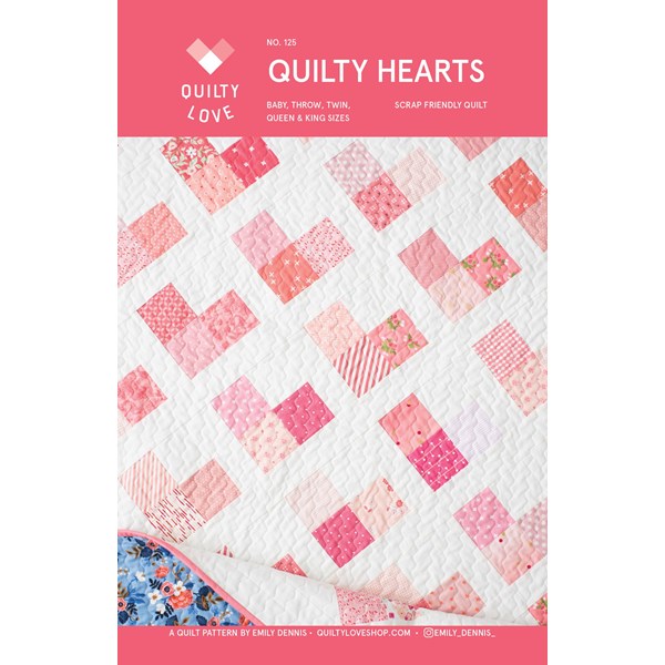 Quilty Hearts Pattern by Quilty Love