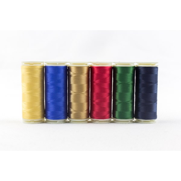 Wonderfil InvisaFil Mini Pack | 6 Colors | 400m Spools - Holiday